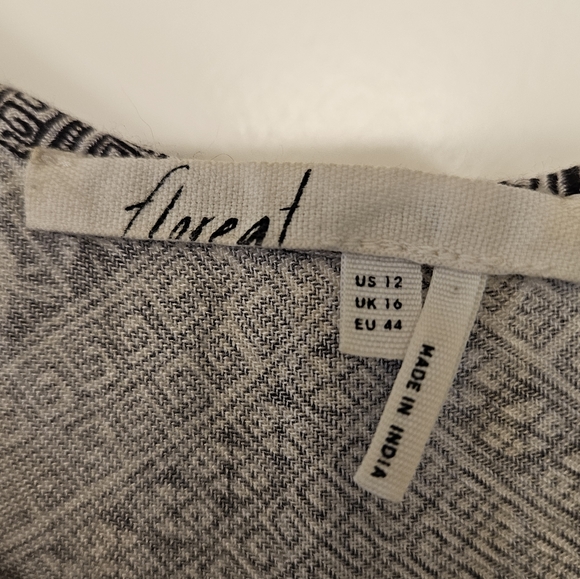 Anthropologie Floreat embellished tank top size 12 - Picture 2 of 7